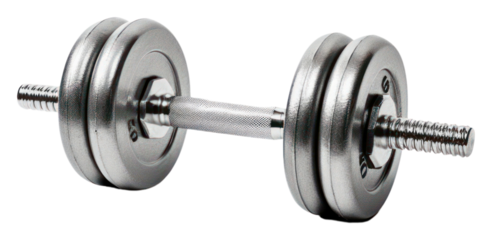PNG Dumbbells sports gym white background.