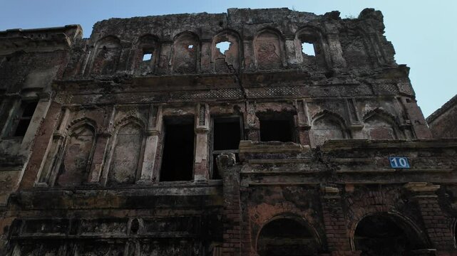 Old heritage house at Panam Nagar historic city, Sonargaon, Bangladesh