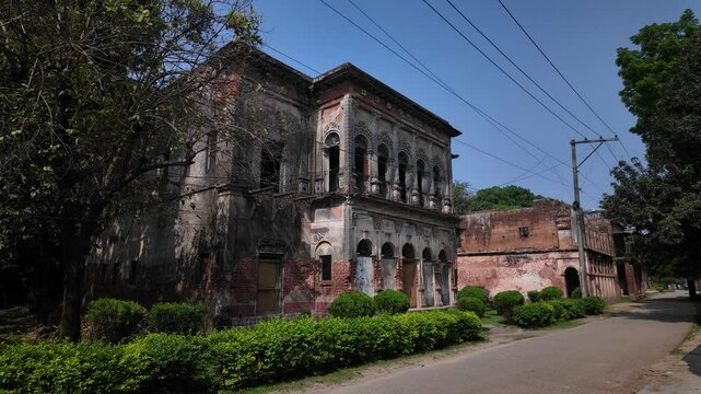 Old heritage house at Panam Nagar historic city, Sonargaon, Bangladesh