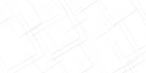 Abstract technology concept white template illustration and Geometric background. Modern and seamless stripe geometric line covered white abstract white square shape with futuristic.