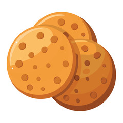 Cookies Vector illustration isolated on a white background