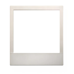 blank photo frame