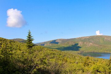 Shadow in the Mountains