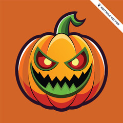 Halloween concept illustration design 