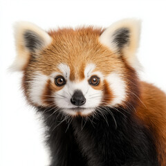 Obraz premium Red Panda Isolated