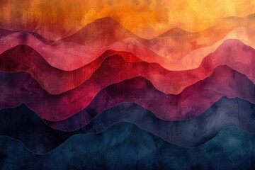 abstract background in colors and patterns for World Hospice and Palliative Care Day 