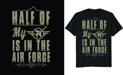 air force t-shirt design