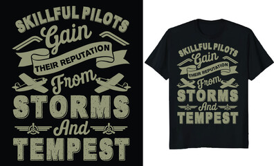 Obraz premium air force t-shirt design