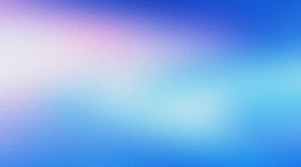 Vibrant blue pink grainy gradient color flow wave background for music cover or dance party poster design