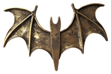 PNG Whimsigoth brass bat symbol accessories accessory weaponry.