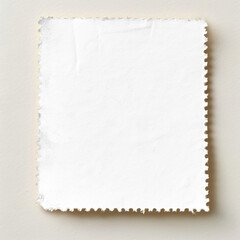 Obraz premium PNG vintage postage stamp mockup, transparent design