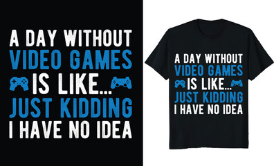gaming t-shirt design