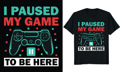 gaming t-shirt design