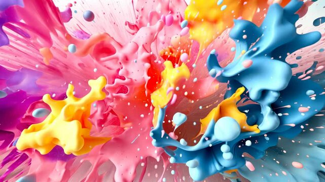 Soft wave colorful gradient pastel color background, splashes, smoke, Abstract geometric form