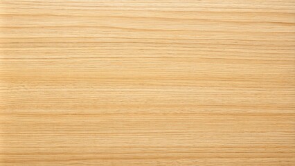 Naklejka premium Natural beech veneer background in warm beige color with a long wood texture pattern