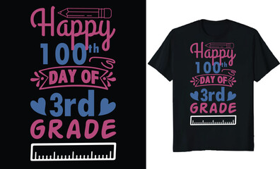 100 days t-shirt design