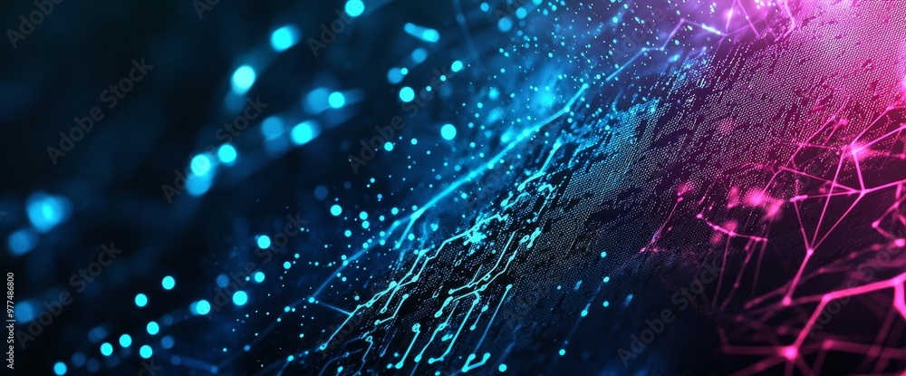 Aufkleber Technology concepts such as stock, machine learning, and modern computer systems. Concepts that relate to business, technology, the internet, and networks.
