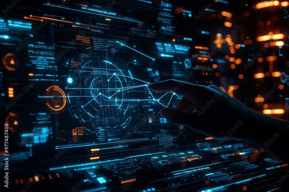 Poster Using wireless communication technology to connect to the internet