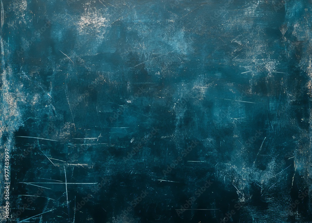 Poster decorative dust scratches overlay with grunge texture. dark distressed faded filter with smeared dir