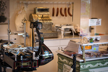 old butcher shop