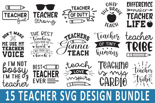 Teacher SVG Design Bundle, teacher svg design, svg, teacher, svg files, svg cut files, teacher life svg, teachers svg,
funny teacher svg, teacher strong svg,  teacher svg quotes, eps file, teacher bea