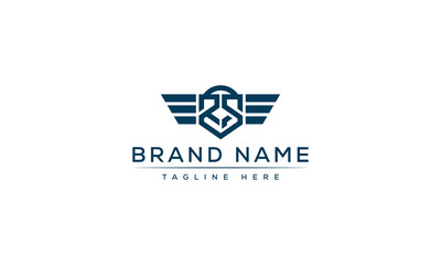 Logo design letter RR . Elegant modern. Vector template.