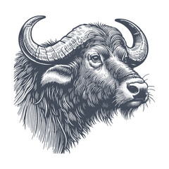 buffalo vector illustration