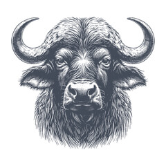 buffalo vector illustration