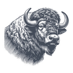 buffalo vector illustration