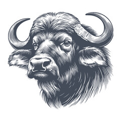 buffalo vector illustration