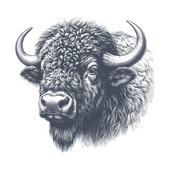 buffalo vector illustration