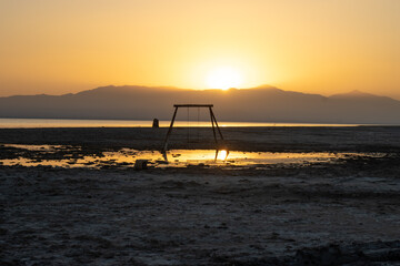 Bombay Beach Sunset