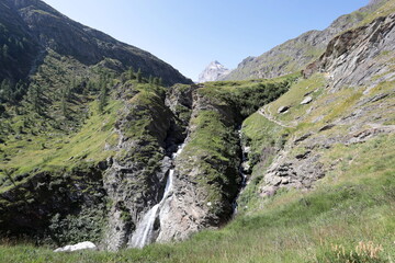 The Rhemes Valley in the Gran Paradiso National Park. Aosta Valley, Italy.