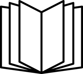 Book Outline Icon