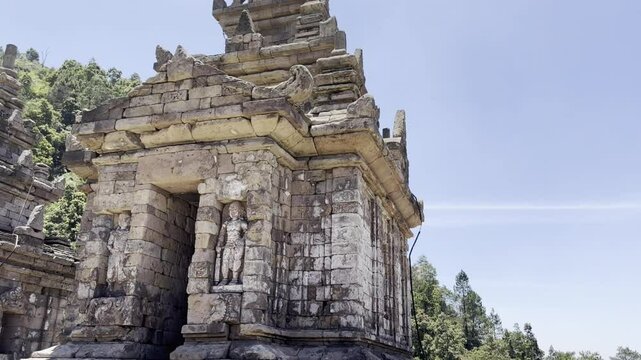 Temple video using the panning method.
