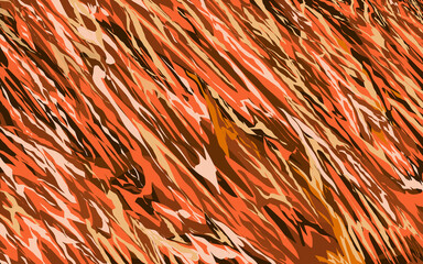 Abstract background illustration with curved brown and orange colors
