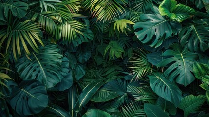 Tropical Leaf Background
