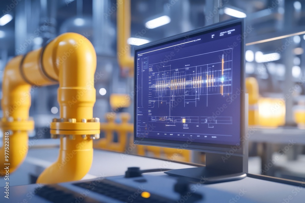 Poster innovative digital twin model of energy grid in a factory realtime monitoring of energy flow and con