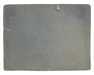 Vintage dirty grunge scan photo paper texture. Old black photo worn overlay distressed background. Vintage scratched glitch effect for design. Folded Edges. Rough grunge shabby torn ripped texture.