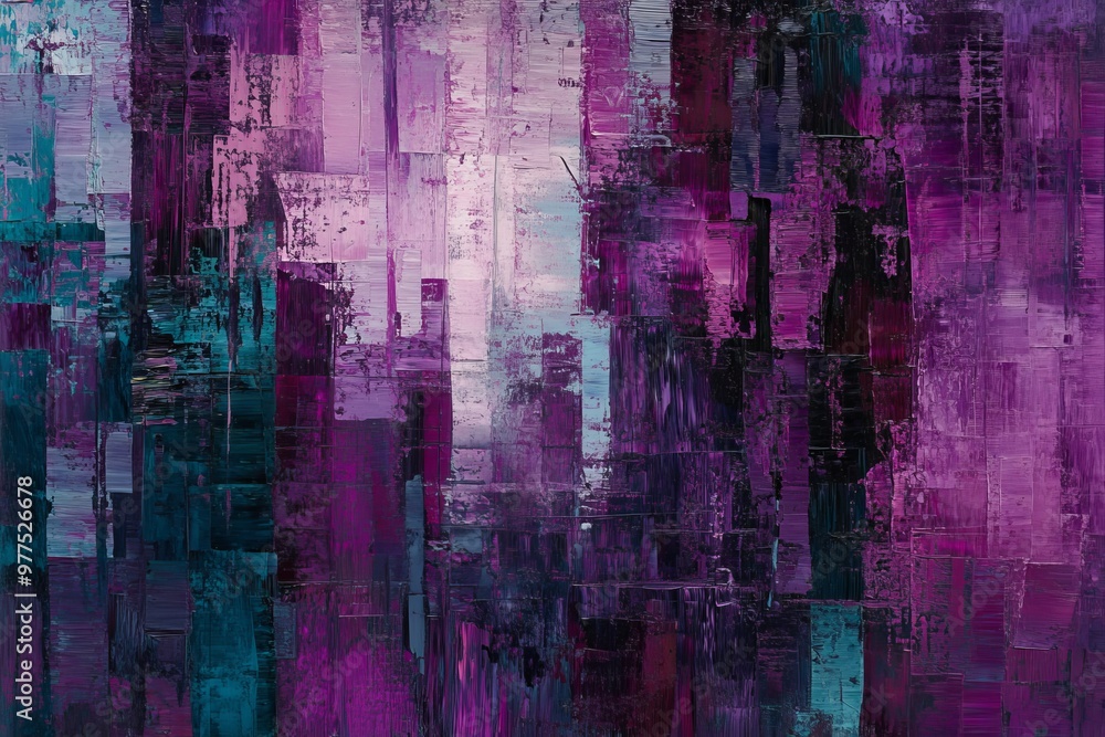 Aufkleber various shades of color and colorful lines adorn this abstract background stock image