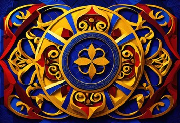 vibrant family emblem representing togetherness bold engaging design, badge, crest, logo, symbol, graphic, motif, representation, identity, culture