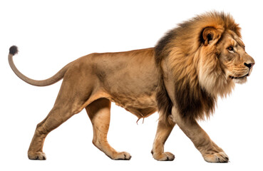 Obraz premium PNG Lion wildlife mammal animal.