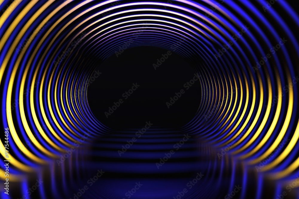 Poster An abstract technology background with shiny elements. A HUD background with a scientific and tech interface concept. You can also use a simulated AI to generate the image.