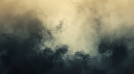 Dramatic Sky with Storm Clouds