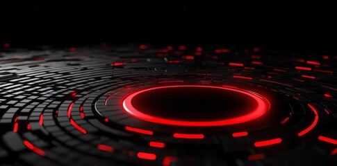 Continuum hud display innovation monitor technology game graphics. Stocke. Abstract geometric background. Graphic Art.