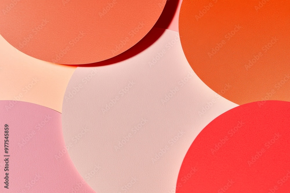 Aufkleber abstract seamless design with colorful geometric shapes on textured background