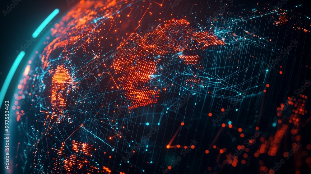 Poster Software for managing global supply chains with a dynamic interface