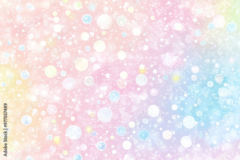 Poster colorful rainbow blobs watercolor pattern on white background. abstract grunge texture. stock image
