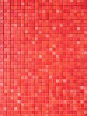Square tile grid in different shades of red