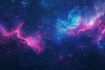 Stunning cosmic nebula swirls, creating a stunning abstract background and wallpaper